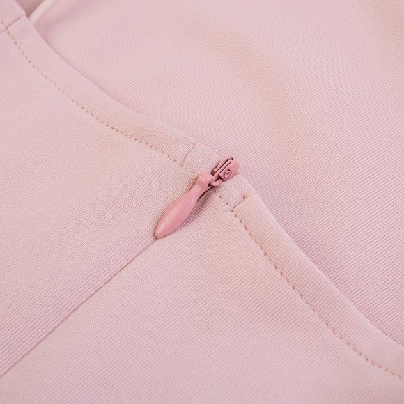 Spaghetti Strap Club Fur Classy Women Party Dress - Picture 6 of 9